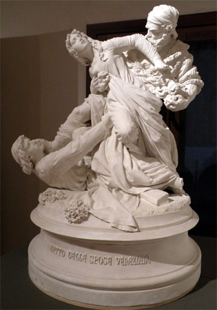 Luigi Borro, Ratto delle Spose Veneziane. Treviso, Museo Civico